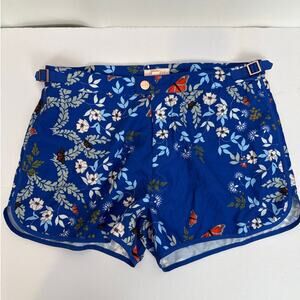 Ted Baker Blue Floral Butterfly Swim Shorts Mens M